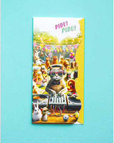 Pocket Card DJ Cat