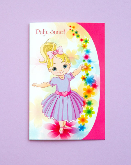 Card Little Dancer