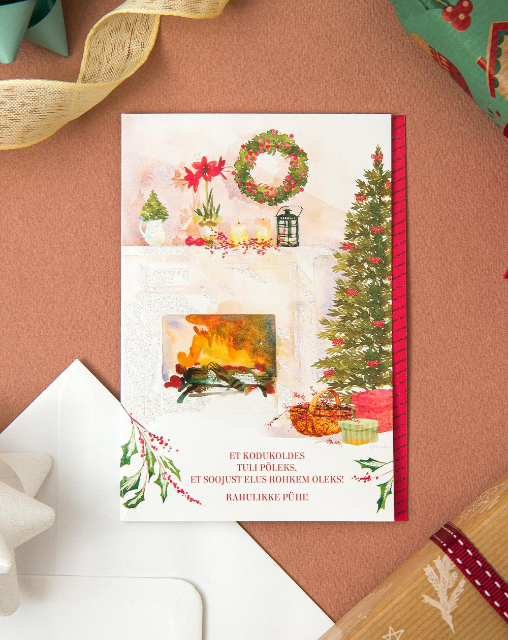 Hallmark Christmas Card Home warmth