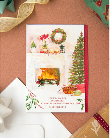 Hallmark Christmas Card Home warmth