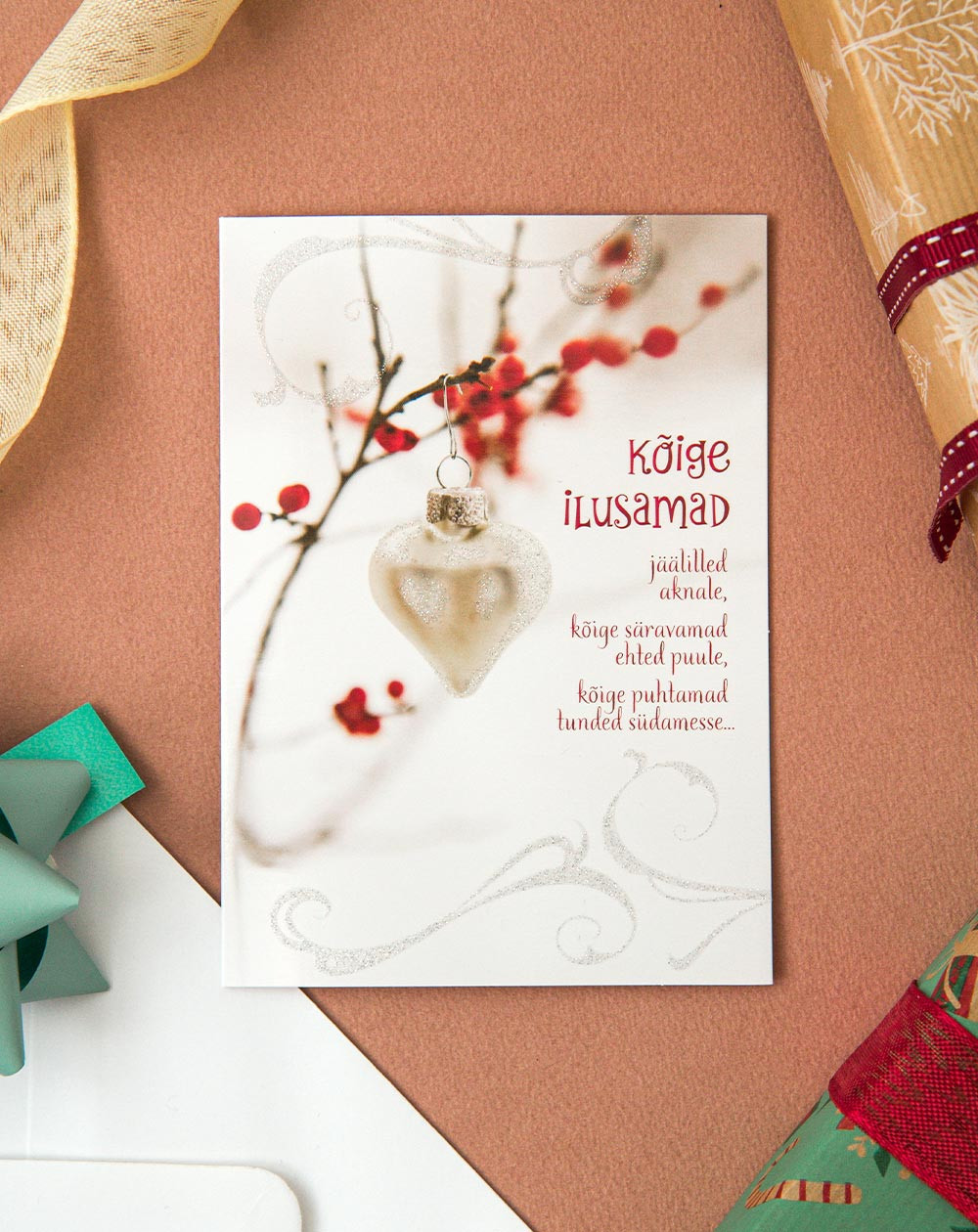 Hallmark Christmas Card Berries