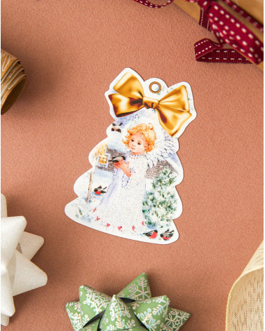 Small Christmas Gift Bag Card Christmas Angel