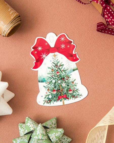 Hallmark Christmas Gift Bag Card Christmas Tree