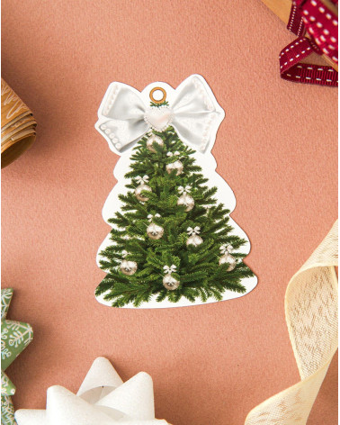 Small Christmas Gift Bag Card Christmas Tree