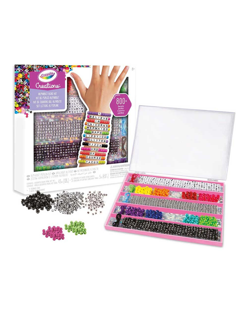 Crayola CREATIONS ALPHABET BEAD KIT