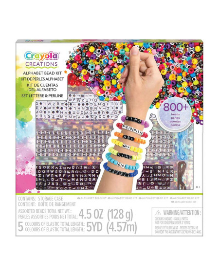 Crayola CREATIONS ALPHABET BEAD KIT