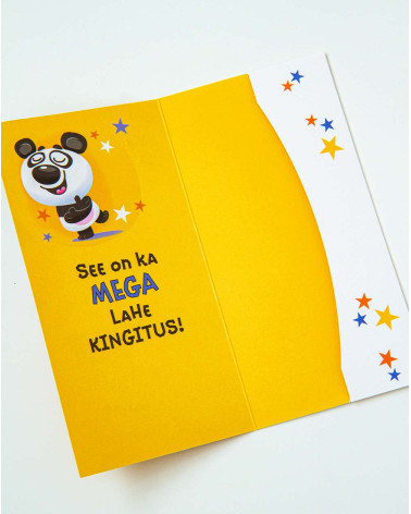 Hallmark Pocket Card Panda Bear