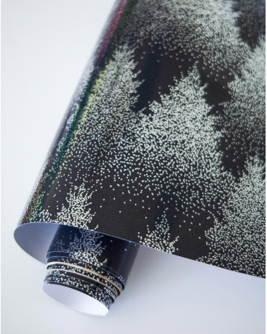 Wrapping paper White Trees 1,5m