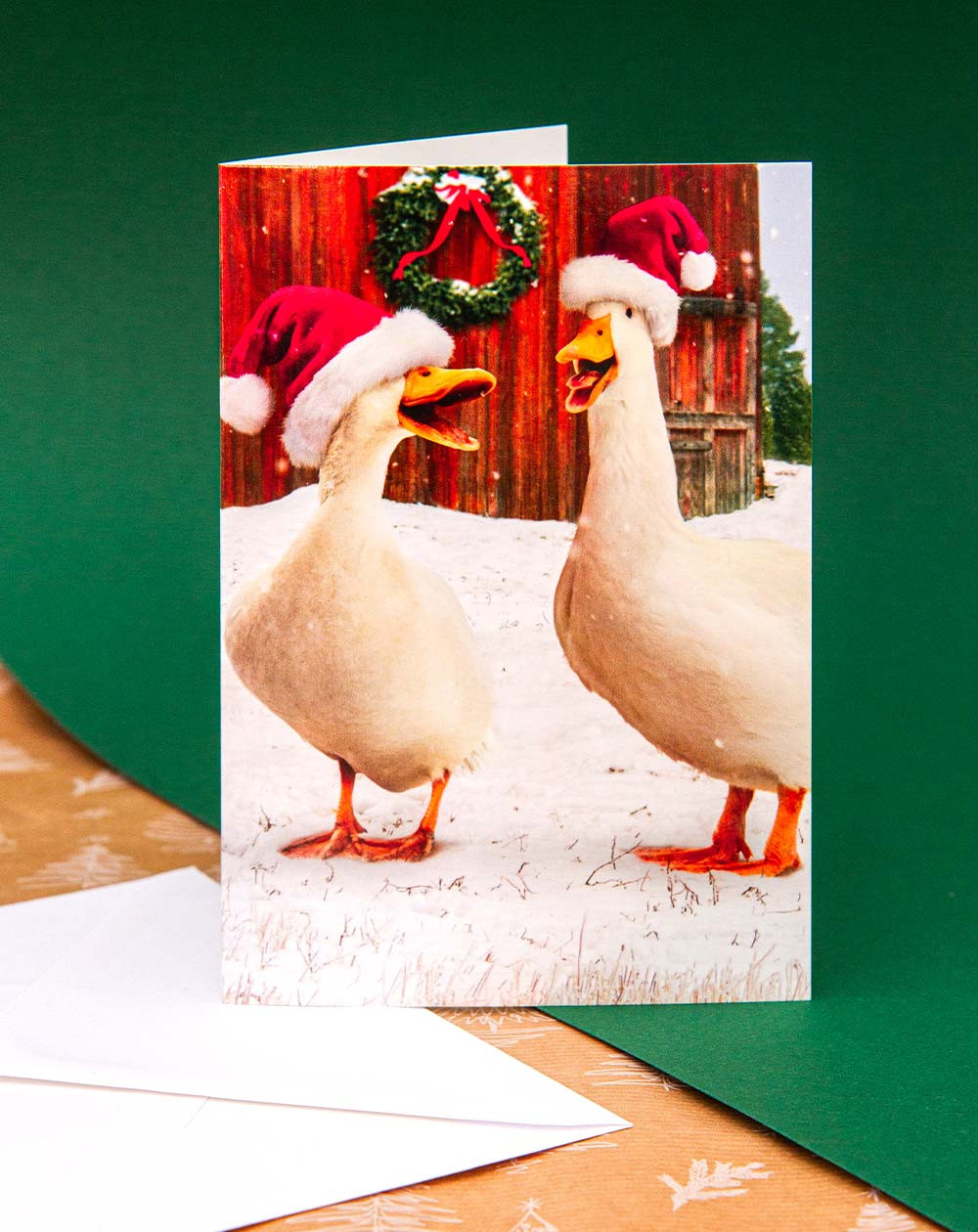 Avanti Christmas Card Holiday quackers