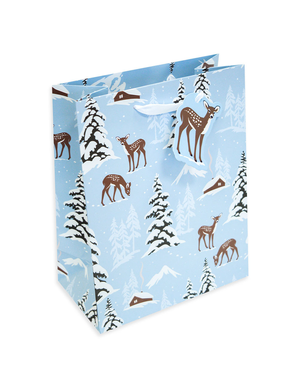 Medium Gift Bag M Winter Forest