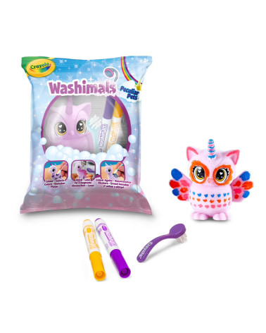 Crayola Washimals Pastel Pet pink owl