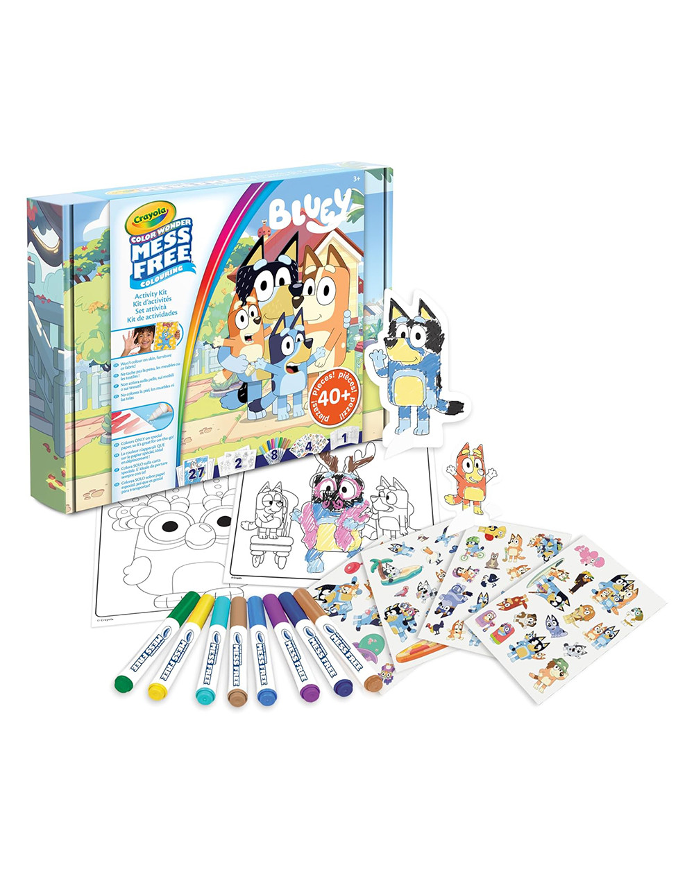 Crayola Color Wonder Tegevuskomplekt Bluey