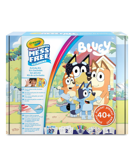 Crayola Color Wonder Activity Set Bluey