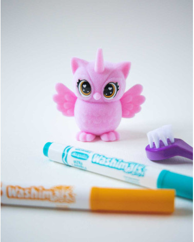 Crayola Washimals Pastel Pet pink owl - Gifts and toys - Agapics