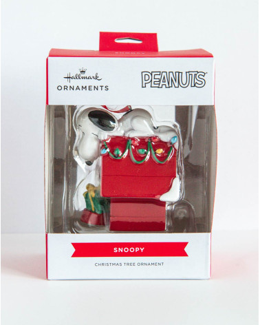 Hallmark Christmas Tree Ornament Peanuts Snoopy house