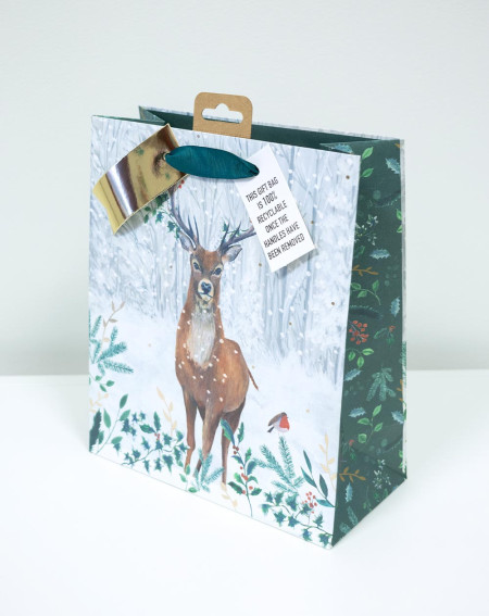 Medium Gift Bag M Deer