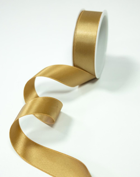 Ribbon Fabric Golden 3m