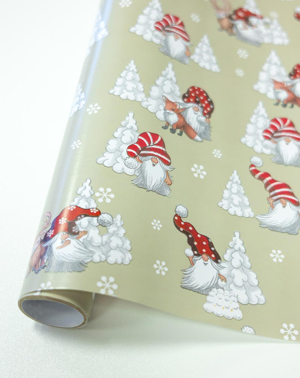 Wrapping paper Elves