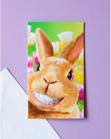 Avanti Pocket Card Rabbit Smile