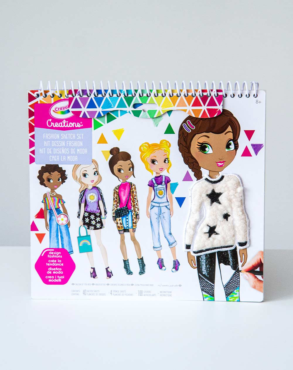 Crayola Creations Fashion Sketch Set