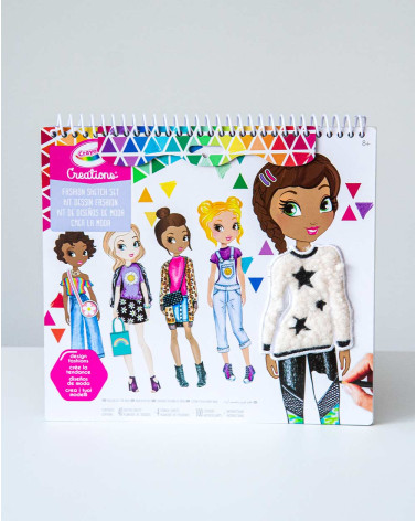 Crayola Creations Fashion Sketch Set