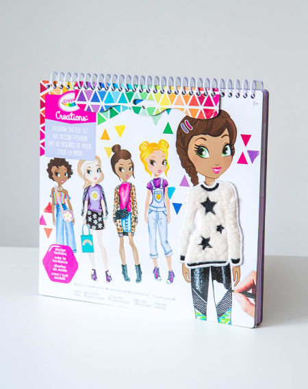 Crayola Creations Fashion Sketch Set