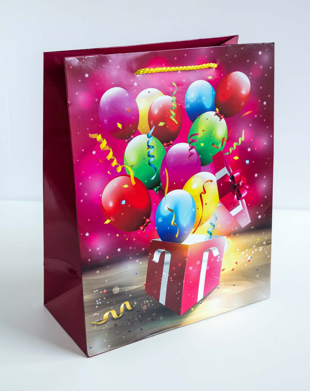 Large Gift Bag L Gift and balloons