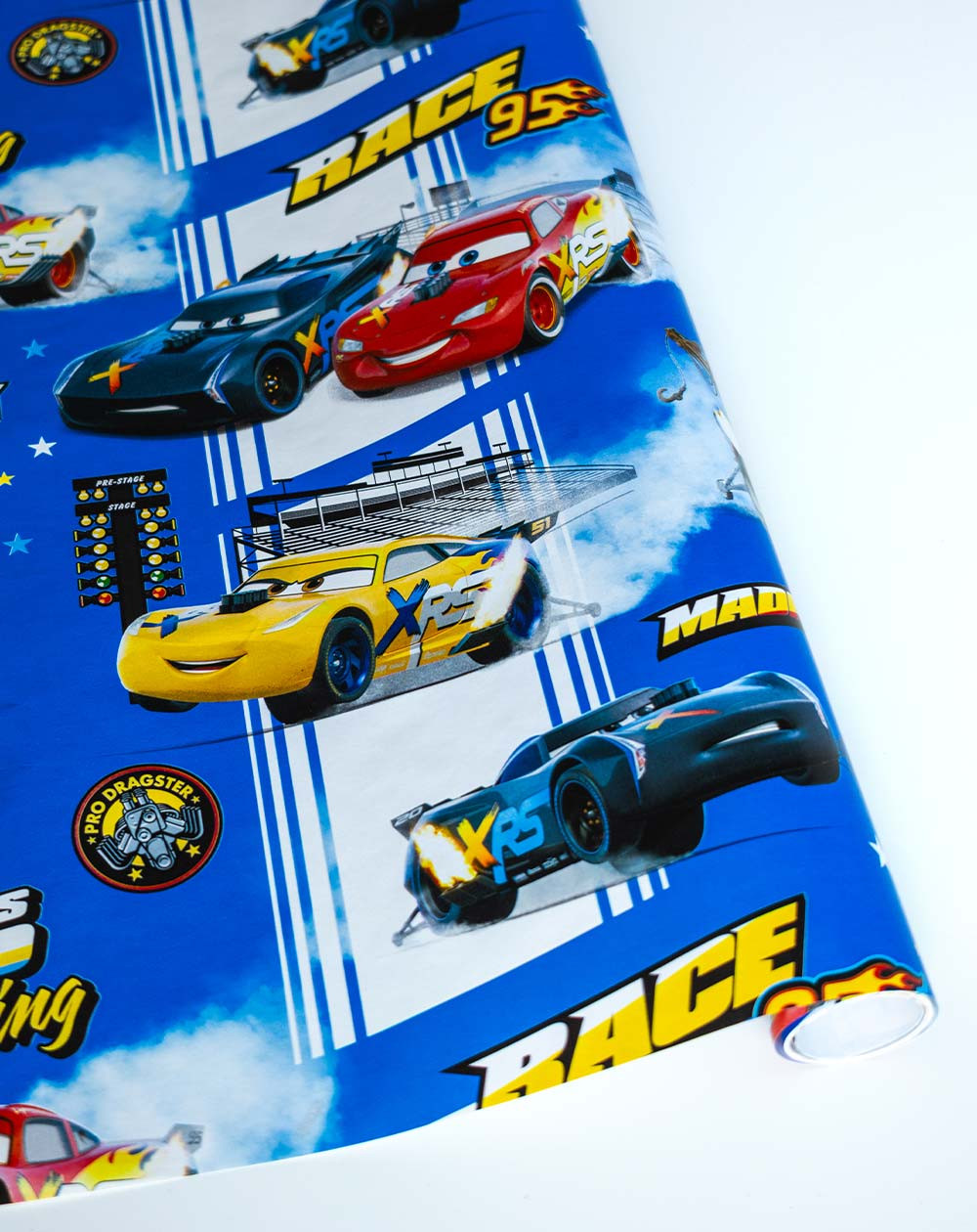 Wrapping paper Cars