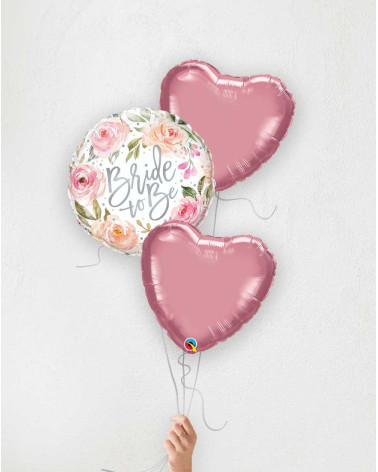 Balloon Bouquet Bride To Be pink 2