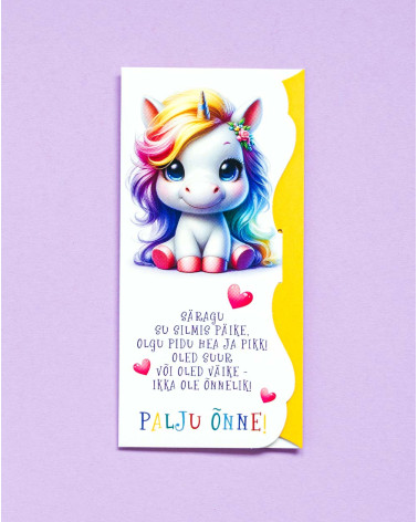 Pocket Card Unicorn