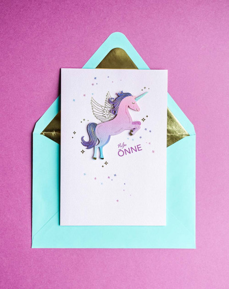 Hallmark Card Unicorn