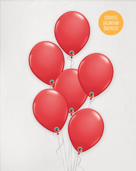 Big M Balloon Bouquet Red