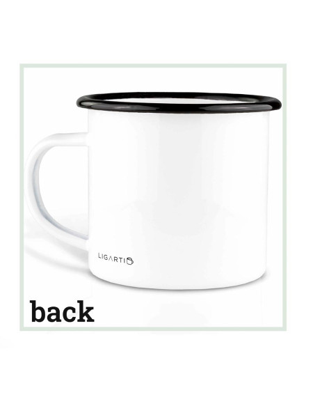 Cup enamel Sloth - Camping gear - Agapics