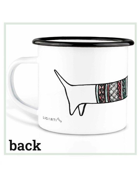 Cup enamel Tax Werner - Tea and coffee supplies - Agapics