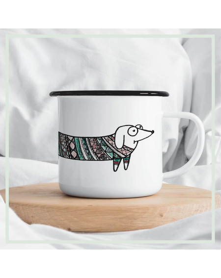 Cup enamel Tax Werner - Tea and coffee supplies - Agapics