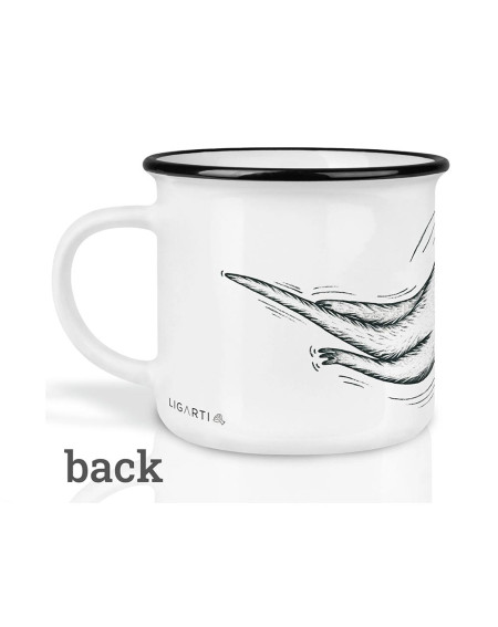 Ceramic Mug Clam Otter - Camping gear - Agapics