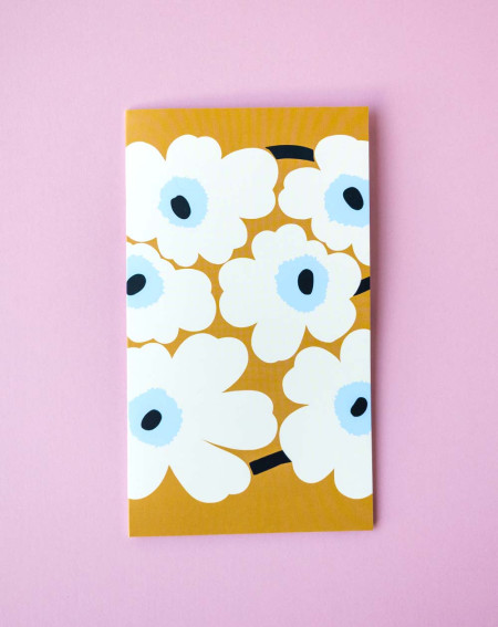 Marimekko Card White flowers - Agapics
