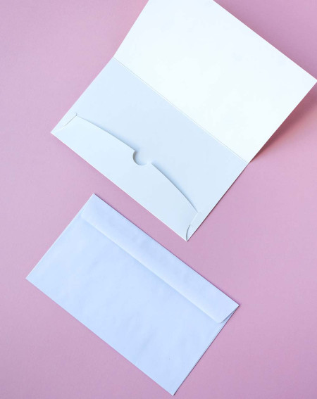 Marimekko Card White flowers - Agapics