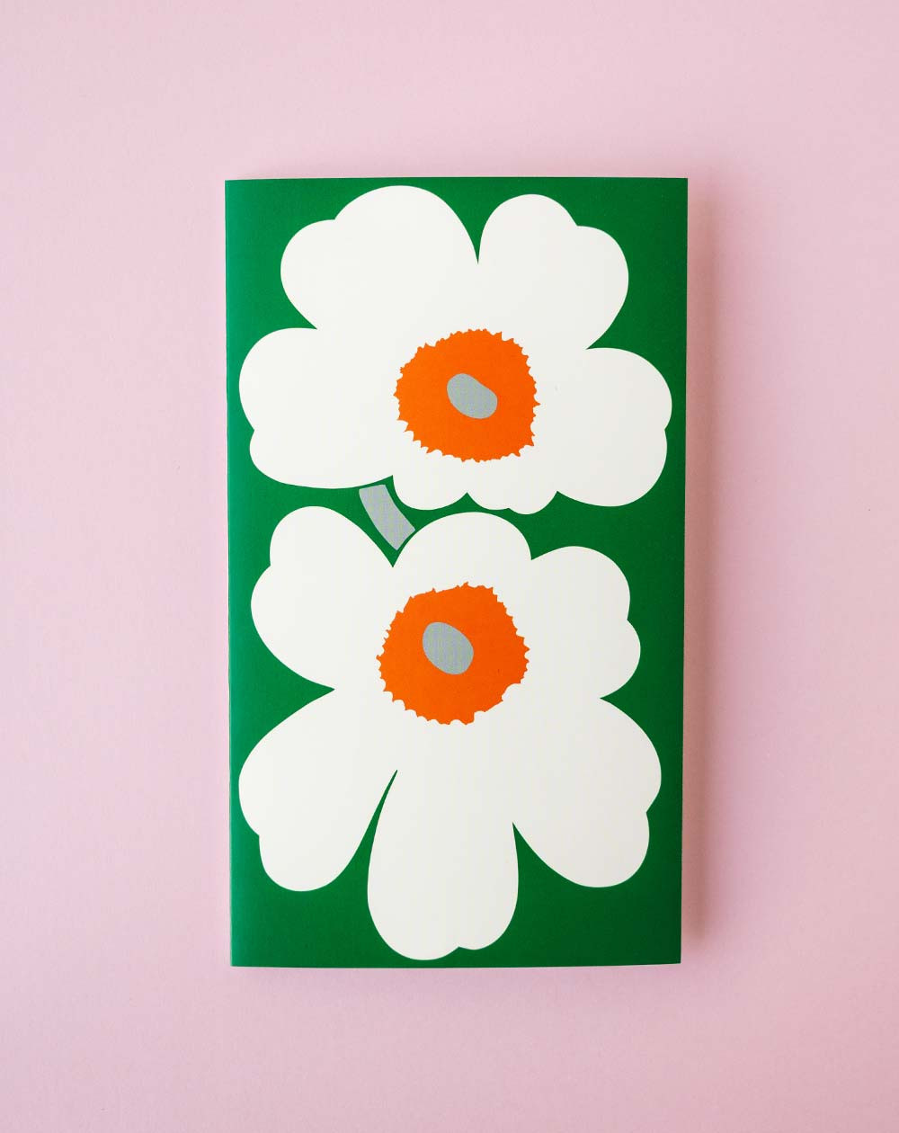 Marimekko Kaart Kaks valget lille - Agapics