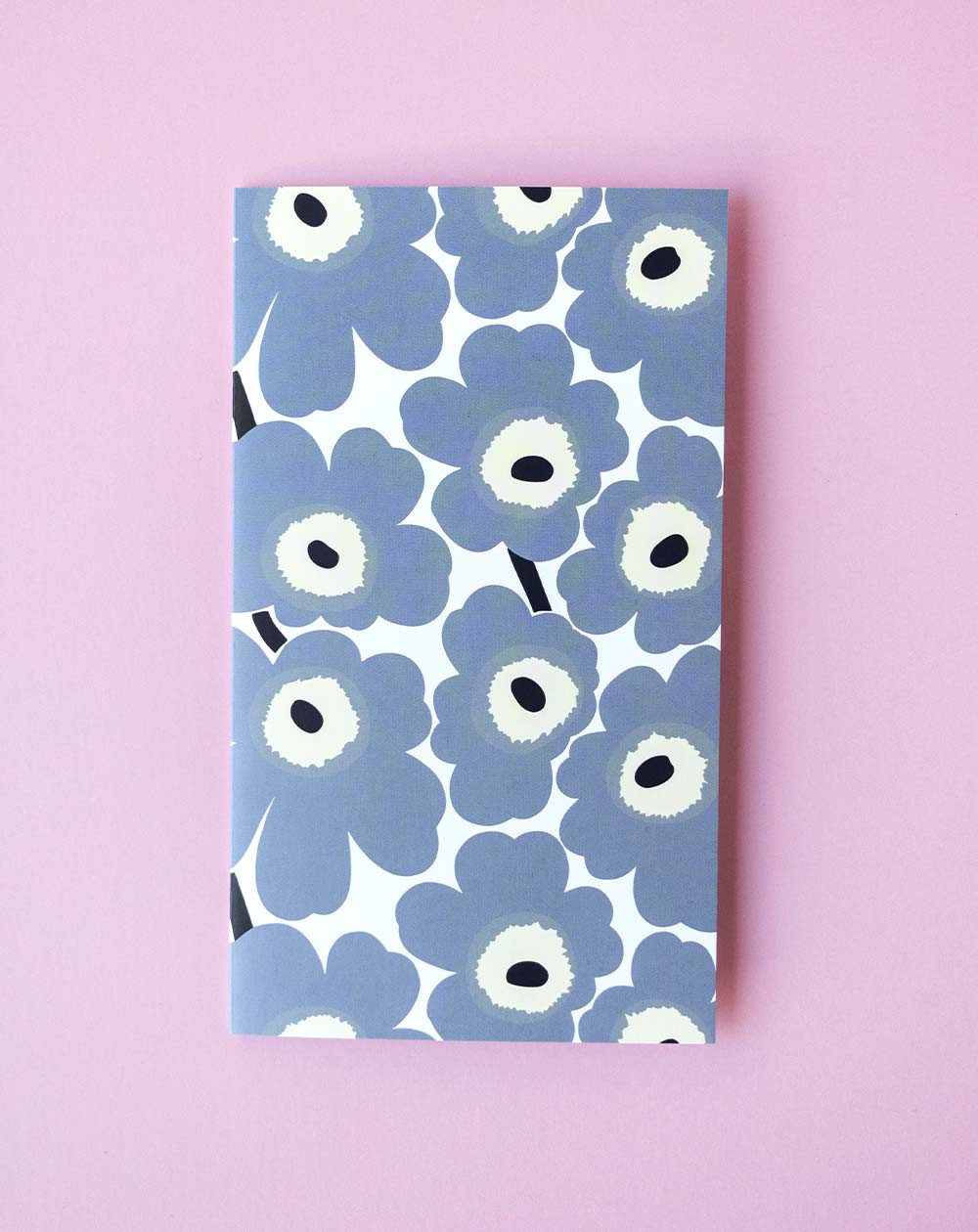 Marimekko Card Blue Flowers - Agapics
