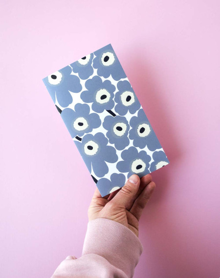 Marimekko Kaart Sinised lilled - Agapics