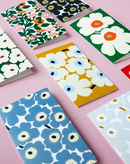 Marimekko Kaart Sinised lilled - Agapics