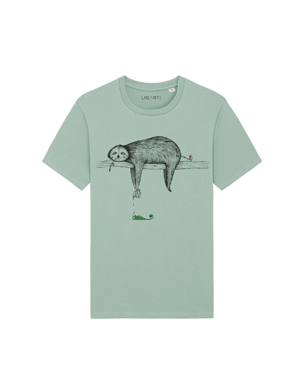 T-shirt Sloth mint - Clothes - Agapics