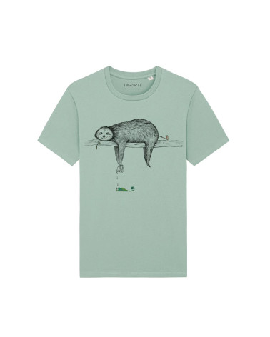 T-shirt Sloth mint - Clothes - Agapics
