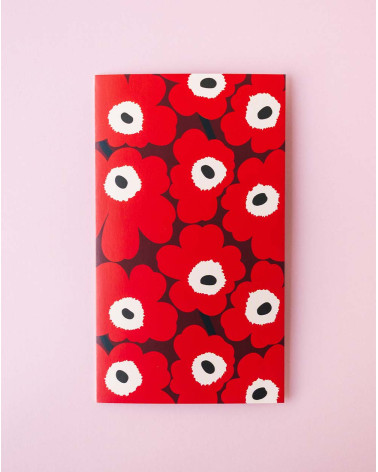 Marimekko Kaart Punased lilled - Agapics