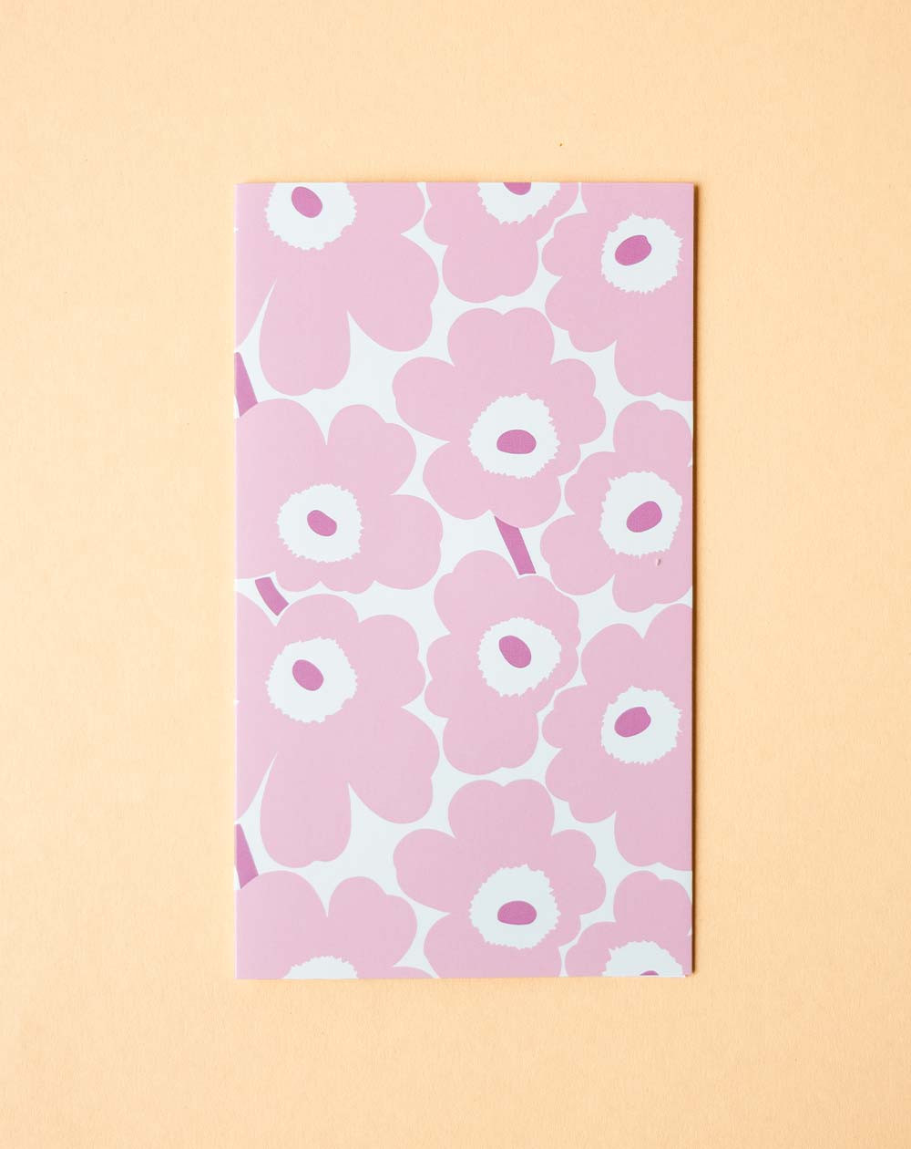 Marimekko Card Pink Flowers - Agapics