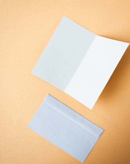 Marimekko Kaart Sinised lilled - Agapics