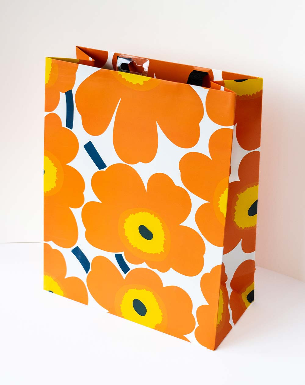 Large Gift Bag L Orange flowers - Agapics