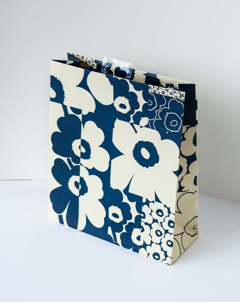 Medium Gift Bag M Blue flowers - Agapics