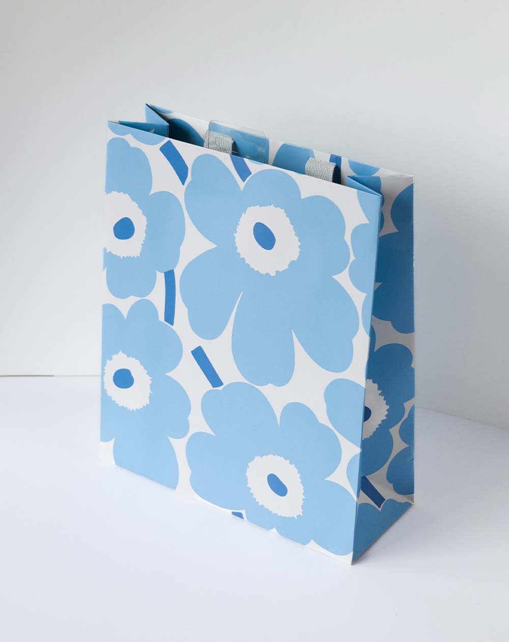 Medium Gift Bag M Blue flowers - Agapics